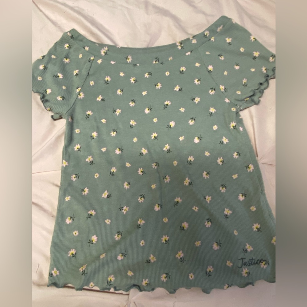 Girls justice short sleeve top